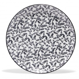 Assiette plate ronde porcelaine Ø24 cm x4