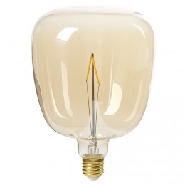 Ampoule déco ambrée G140 E27