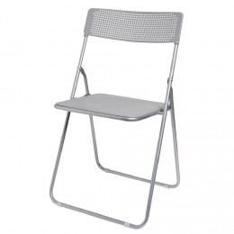 Chaise pliante Simply gris