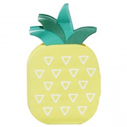 Serviette en papier forme ananas x20
