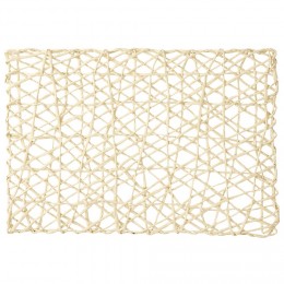 Set de table design filaire beige 45x30 cm