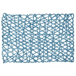 Set de table design filaire bleu 45x30 cm