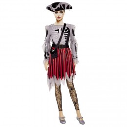 Déguisement adulte femme Halloween pirate Taille S