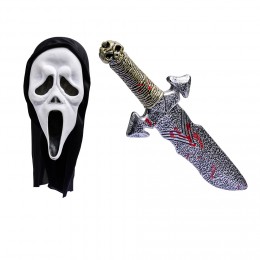 Kit masque et épée Halloween