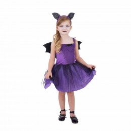 Déguisement enfant Halloween Batgirl 4/6 ans
