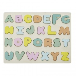 Puzzle alphabet en bois certifié FSC® 26 pièces