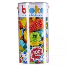 Jeu de construction Bloko 100 pièces