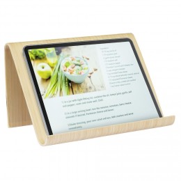 Support tablette en bambou à poser ou suspendre L26x16xH12,5cm