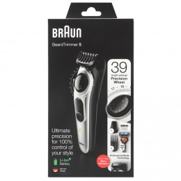 Tondeuse à barbe Braun 7 BT7320 sans fil 39 longueurs de coupe