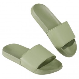 Sandales claquettes plastique vert uni T36/37