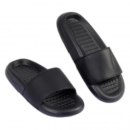 Sandales claquettes plastique noir uni T36/37