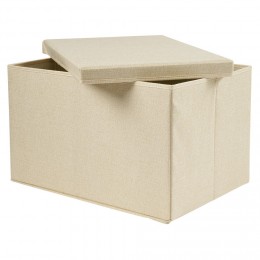 Boîte de rangement en carton 52,5L - 50x35xH30cm