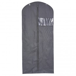 Housse pour vêtement 60x135 cm gris