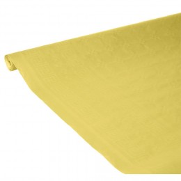 Nappe en papier jaune 1,20xL6m