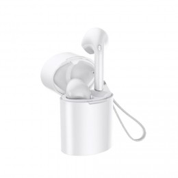 Ecouteurs sans fil rechargeables EarBox Signature blanc