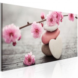 Tableau imprimé Zen fleurs de cerisier