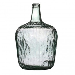 Vase dame Jeanne verre recyclé 16L Sahara