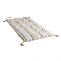 Matelas futon pompon 60x120 cm Taormina coton
