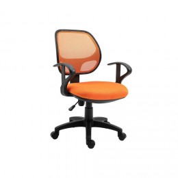 Chaise de bureau pour enfant COOL orange
