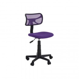 Chaise de bureau pour enfant MILAN violet
