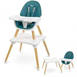 TUVA Chaise haute évolutive en table et chaise