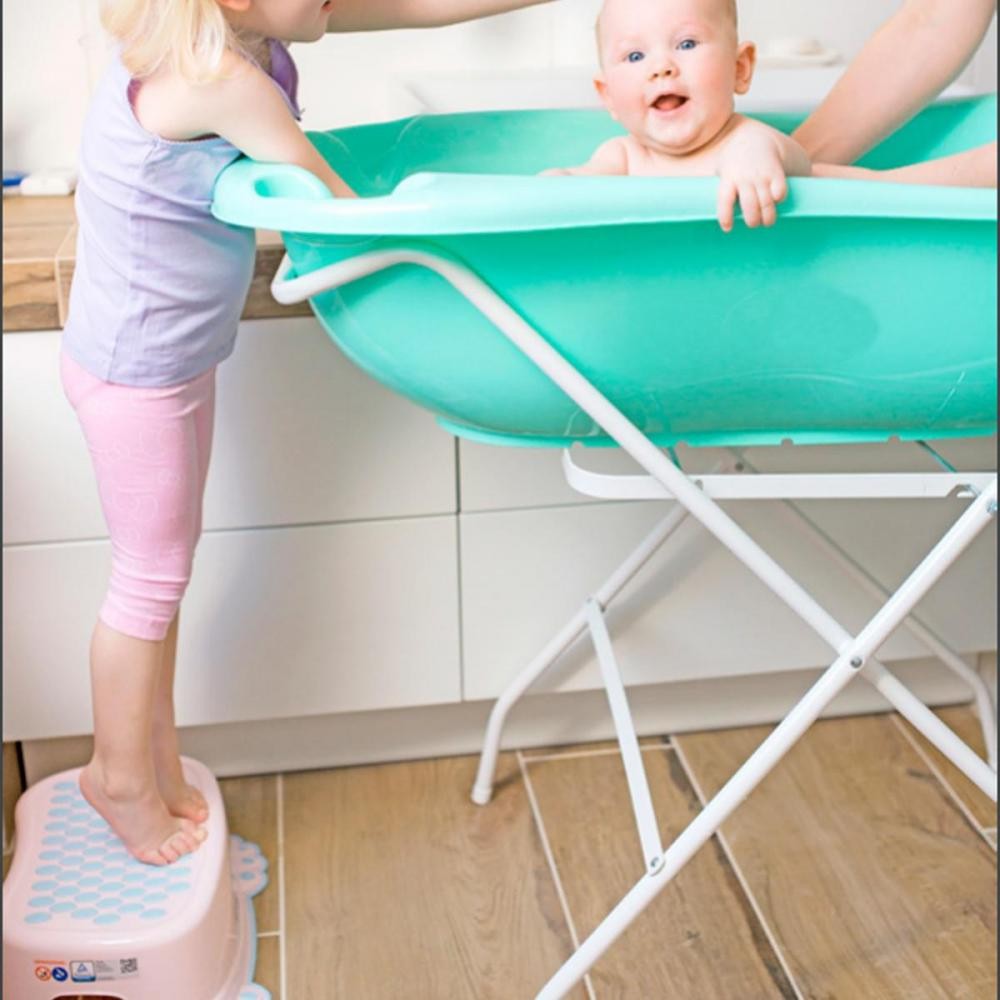 Baignoire bébé thermomètre Blanc Lapin 102 cm + Pied - Équipement et  accessoires bébé 0-23 mois - Puériculture - Enfants, jouets et jeux
