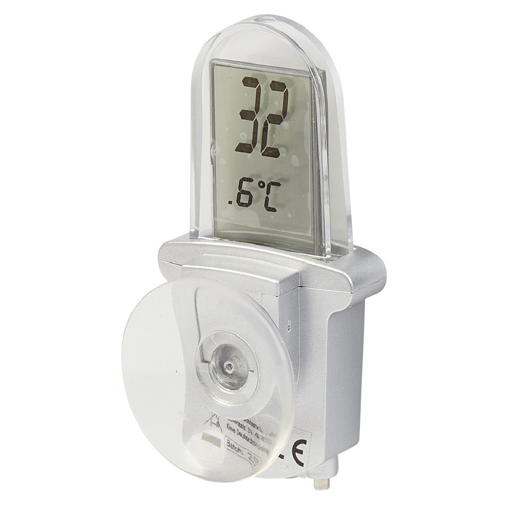 Thermometre digital pour voiture interieur exterieur alarme gel