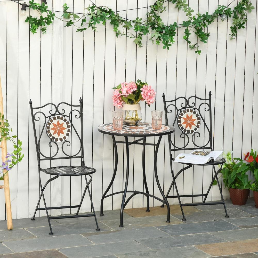 Arrangement de fleurs en fer forgé rétro, support de mangeoire à oiseaux  extérieur, décoration de jardin en tissu, décoration sur pied