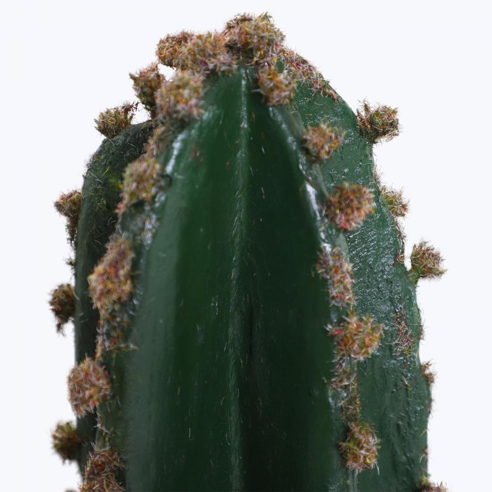 Cactus artificiel grand réalisme plante artificielle grande taille dim. Ø  17 x 100H cm vert - Vase et plante artificielle - Objet décoratif -  Décoration | GiFi