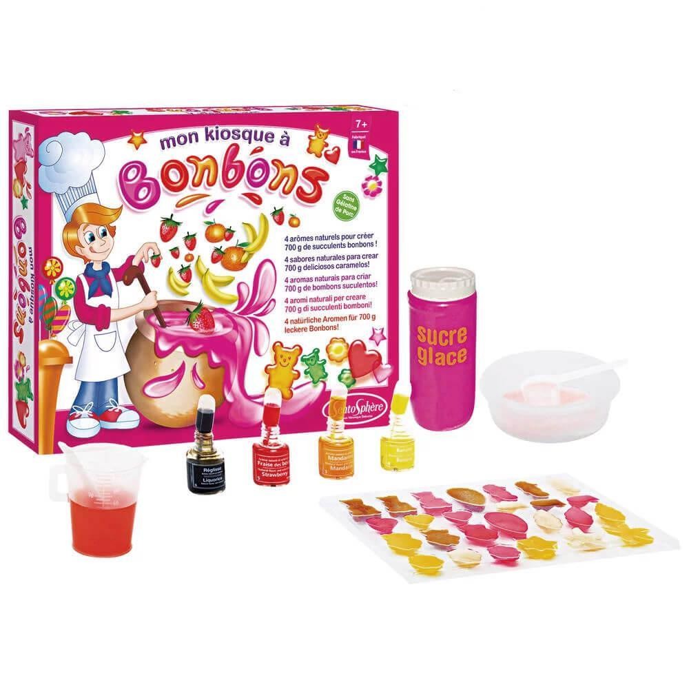 Kit créatif Le kiosque à bonbons - Jeux créatifs de 6 à 10 ans - Creavea