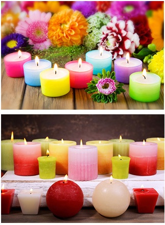 Tuto : Fabriquer des bougies en cire de colza - Idées conseils et tuto  Bougie Bougeoir Photophore